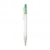 Rpet ball pen pen with coloured button Harlan