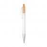 Rpet ball pen pen with coloured button Harlan