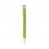 Straw fibre and abs ball pen with clip Beta wheat