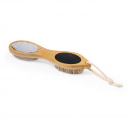 Exfoliating massage brush...