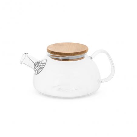 Teiera in vetro borosilicato con coperchio in bambù 750 ml Snead