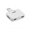 Hub usb 4 ports et câble 20cm Square-C