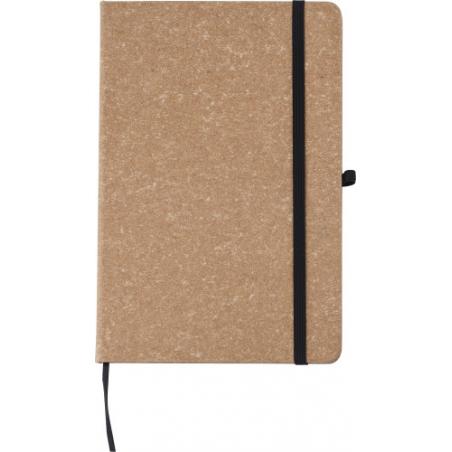 Recycled leather notebook (A5) Gianna