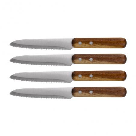 Conjunto de 4 facas de carne MEC140