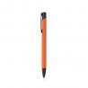 Soft touch aluminium ball pen Poppins