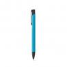 Soft touch aluminium ball pen Poppins