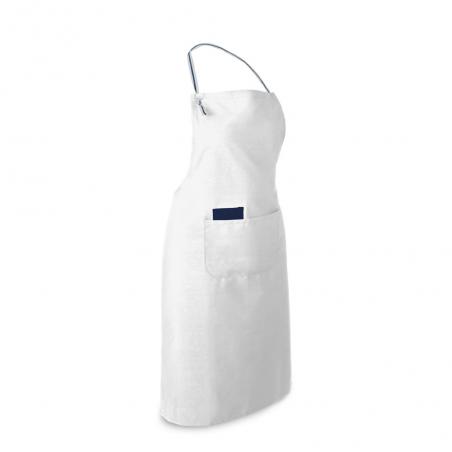 Apron in cotton and polyester 150 gm² Chives