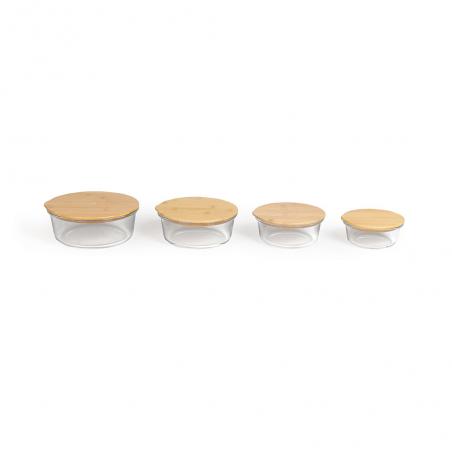 Set of 4 conservation containers MEN403