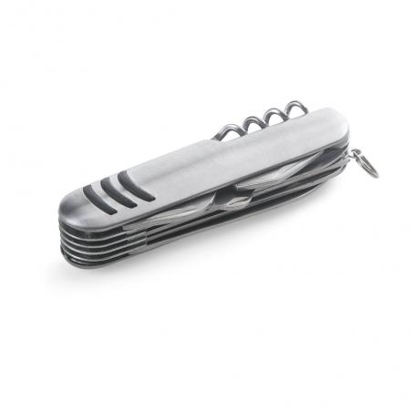 Multifunction pocket knife made of stainless steel and metal Kaprun