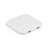 Superfast 15w wireless charger with hub 2 usba ports in recycled abs 100% rabs Caroline