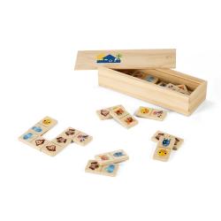 Wooden domino game Domin