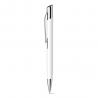 Aluminium ball pen with rubber finish Olaf soft