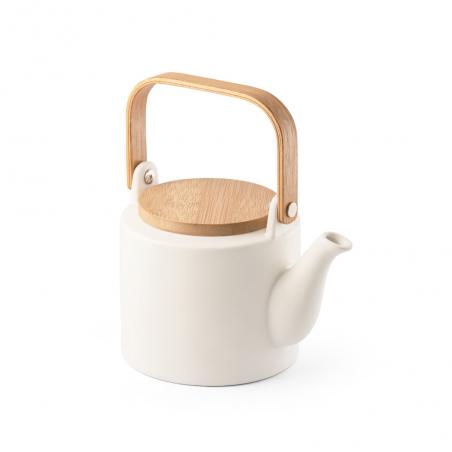 ml ceramic teapot with bamboo lid Glogg