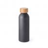 Aluminium bottle with bamboo lid 550 ml Queta