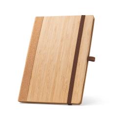 A5 notebook in bamboo and...
