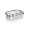 Lunch box. Robust hermetic box made of stainless steel 90% recycled 750 ml Allspice