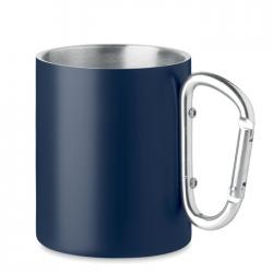 Double wall metal mug 300...