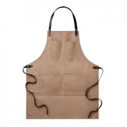 Apron in leather Chef