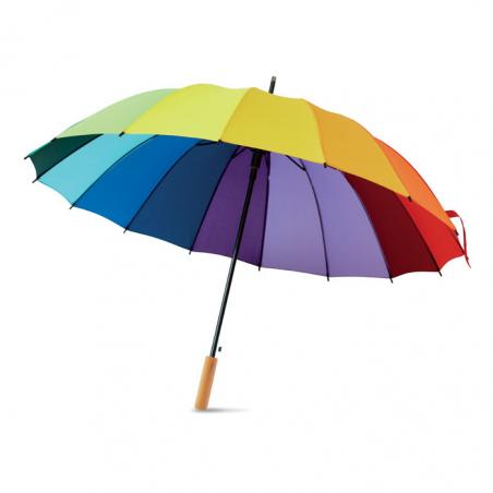 inch rainbow umbrella Bowbrella