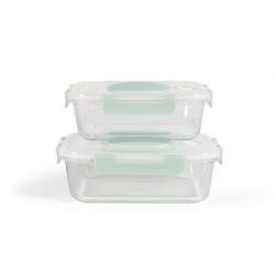 Set of 2 vacuum containers...