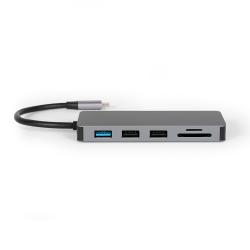 Hub USB C 7 em 1 TEA295