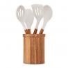 Set of 4 utensils with pot MES153G