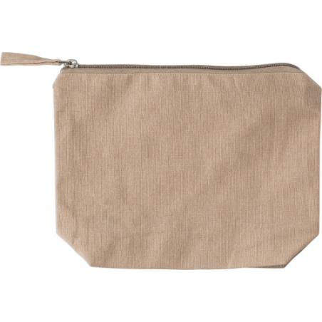 Recycled cotton cosmetic bag (180 gsm) Cressida