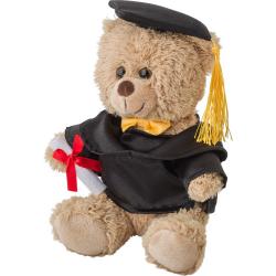 Plush graduation bear Magnus