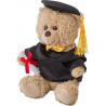 Plush graduation bear Magnus