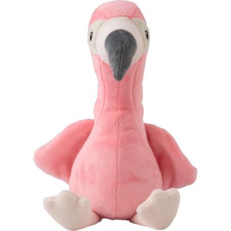 Peluche ‘Flamant rose’ en polyester Alicia