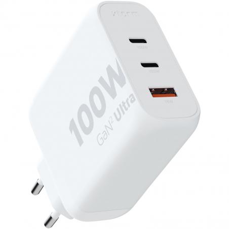 Chargeur mural de 100 w ultra xtorm xec100 gan² 