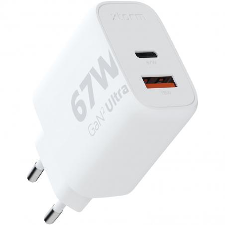 Chargeur mural 67 w ultra xtorm xec067 gan² 