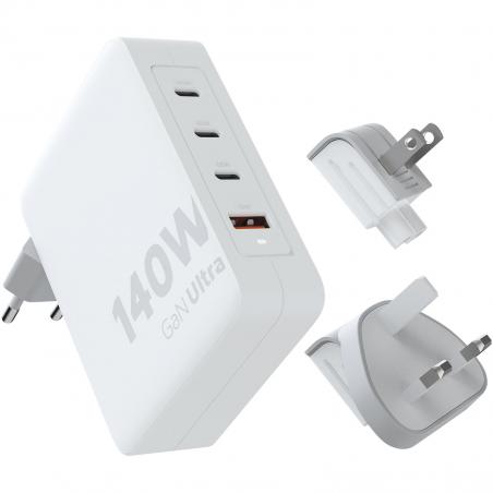 Caricabatterie da viaggio da 14 0w con cavo USB-C PD da 240 W xtorm xvc2140 gan ultra 