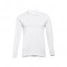 Mens long sleeve polo shirt. White. 3Xl Thc bern wh 3xl