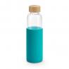 Bamboo and borosilicate glass bottle 600 ml Dakar