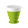 Silicone and pp folding travel cup 250 ml Astrada