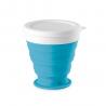 Silicone and pp folding travel cup 250 ml Astrada