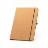 A5 notebook in 70% recycled leather with lined sheets Matisse