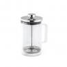 Coffee maker in borosilicate glass and stainless steel 600 ml Jenson