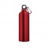 Aluminium sports bottle with carabiner 800 ml Siderot