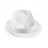 Cappello in pp con nastro in poliestere bianco Manolo poli