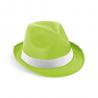 Hat in pp with white polyester ribbon Manolo poli