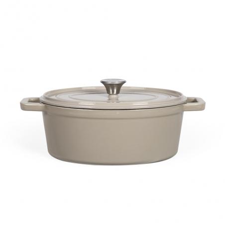 Cast iron oval casserole MEP129