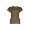 Womens fitted short sleeve cotton tshirt Thc sofia