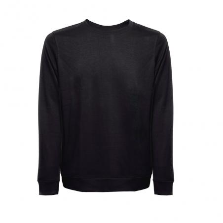 Unisex poly cotton sweatshirt with ribbed collar cuffs and waistband Thc colombo