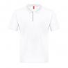 Mens technical polo shirt. White Thc dynamic wh