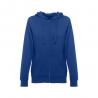Sweatshirt pour femme avec fermeture zippée et capuche Thc amsterdam women