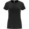 T-shirt capri à manches courtes pour femme 