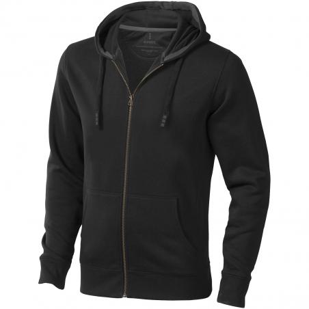 Sweater capuche full zip homme arora 