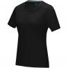 T-shirt azurite a manica corta da donna in tessuto organico 